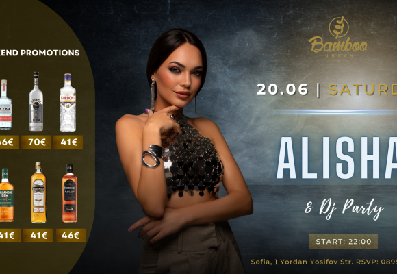 Alisha 20.06 Facebook Event Cover)